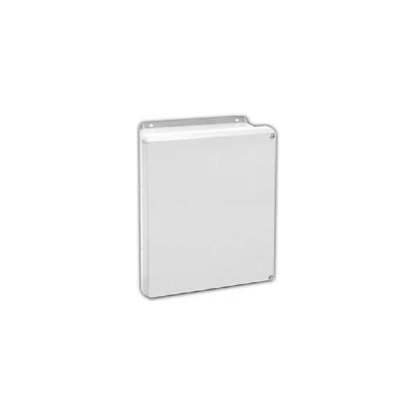 Vynckier Enclosure Systems Screws Electrical Enclosures, 15.32 in H, 6.6 in D, 13.32 in W, NEMA 4X, Fiberglass VJ1412HW - main